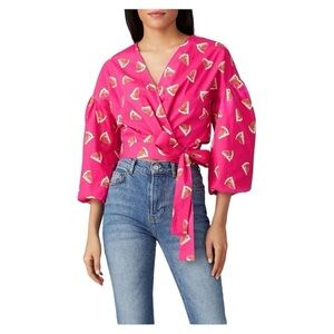 Color Me Courtney Emily Wrap Top